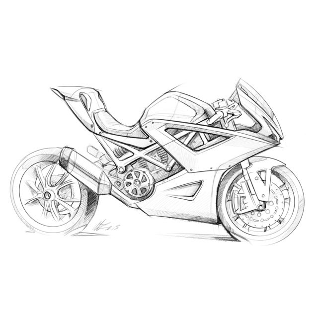 Singarti_,motorcycle_conceptsketch1 - New Product Design